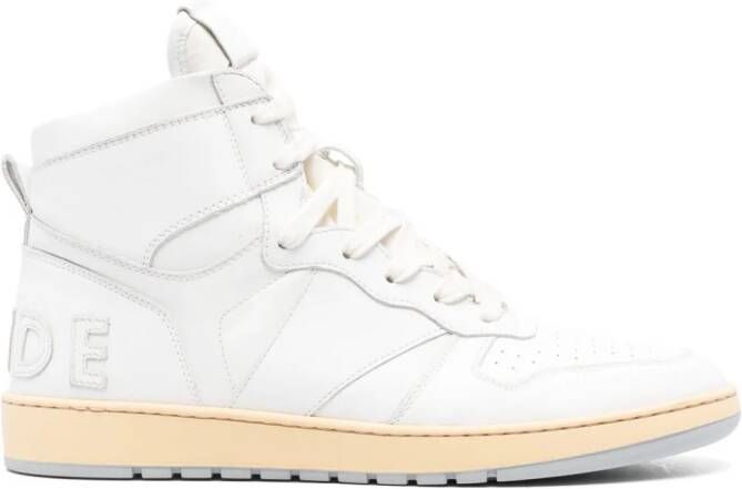 RHUDE Rhecess high-top sneakers Wit