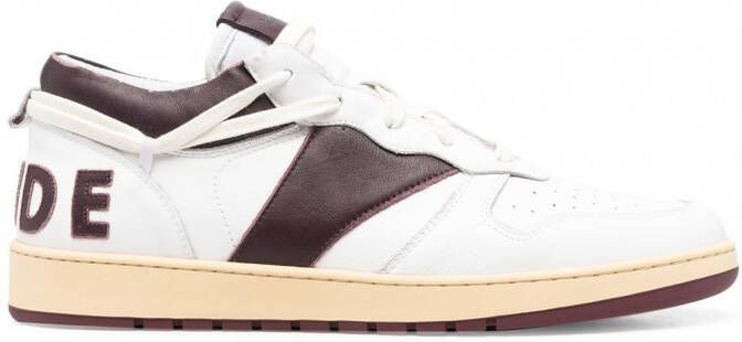 RHUDE Rhecess low-top sneakers Wit