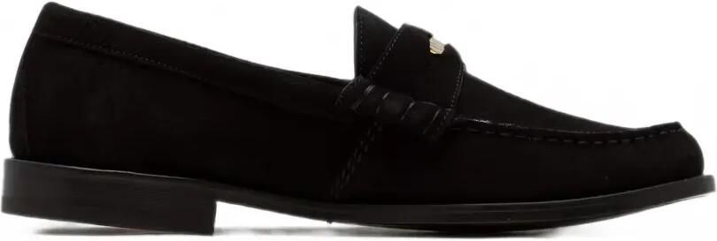 RHUDE Fluwelen penny loafers Zwart