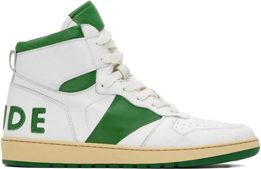 RHUDE Rechess HI high-top sneakers Wit