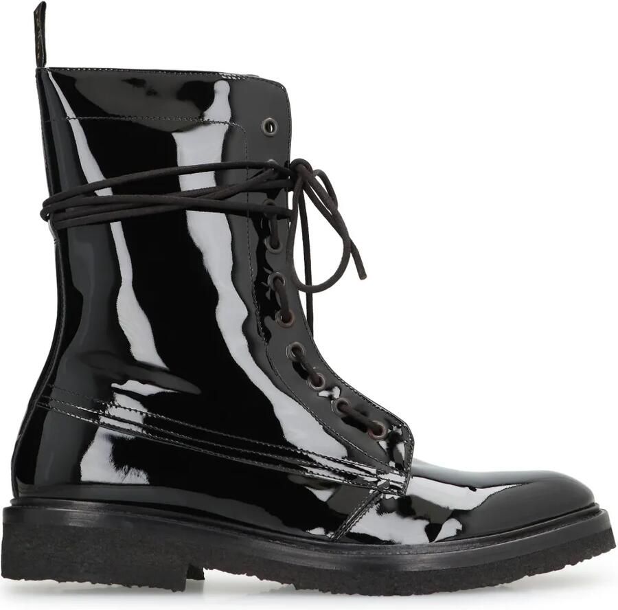 RHUDE Rhanger combat boots Zwart
