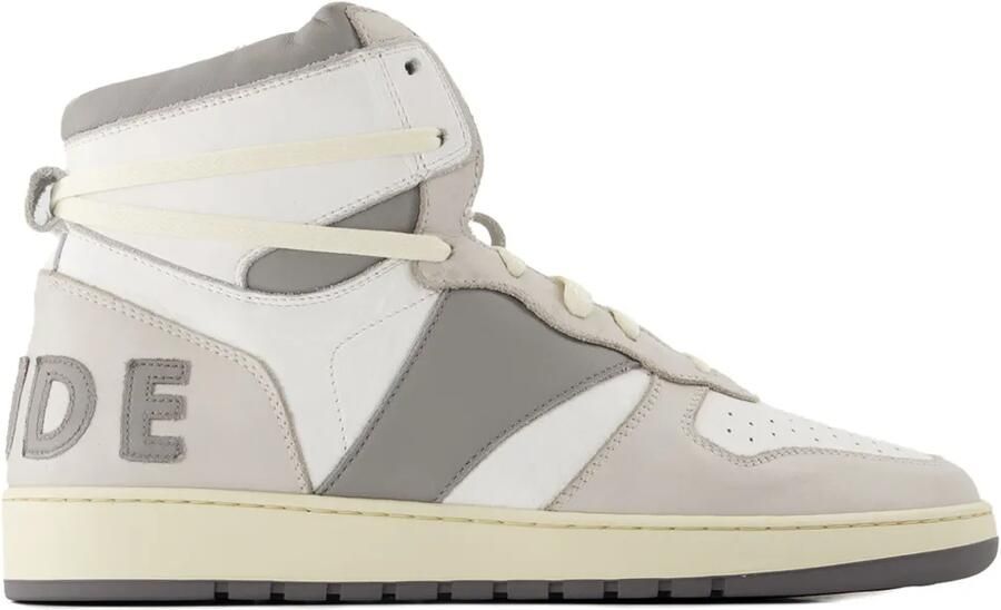 RHUDE Sneakers met logopatch Wit