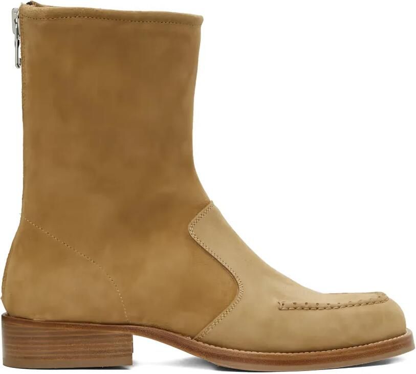 RHUDE Suède laarzen Beige
