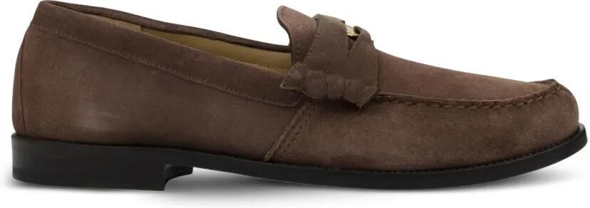 RHUDE Suède loafers Bruin