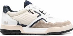 Rhude Sneakers met colourblocking Wit