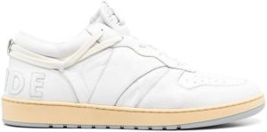 Rhude Sneakers met geborduurd logo Wit