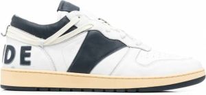 Rhude Sneakers met logopatch Wit