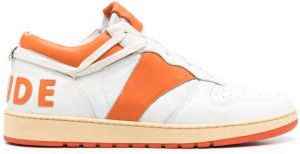 Rhude Sneakers met logopatch Wit