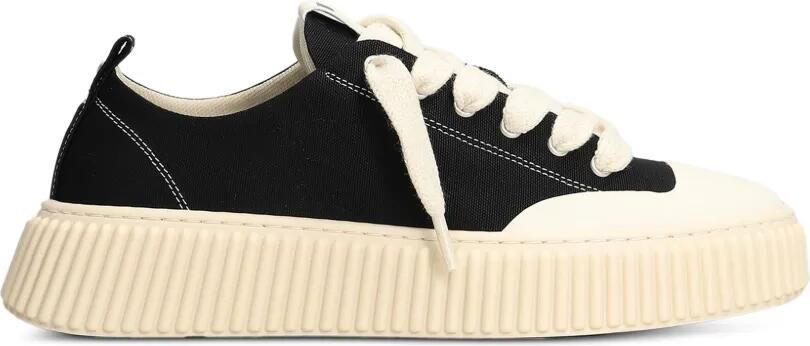 Rhun 1979 sneakers met geribbelde zool Zwart