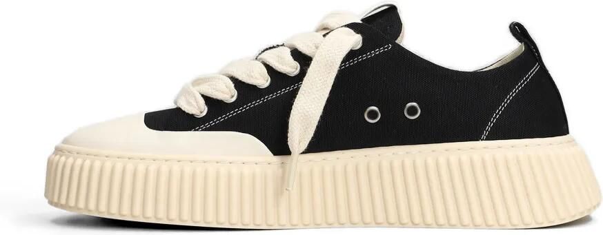 Rhun 1979 sneakers met geribbelde zool Zwart - Foto 5