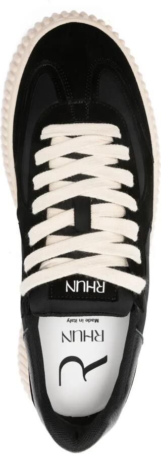 Rhun 1989 Treble sneakers met vlakken Zwart - Foto 4