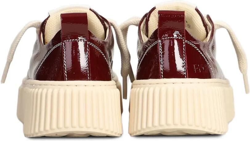Rhun 2020 pre-owned sneakers met gekreukte afwerking Rood - Foto 2
