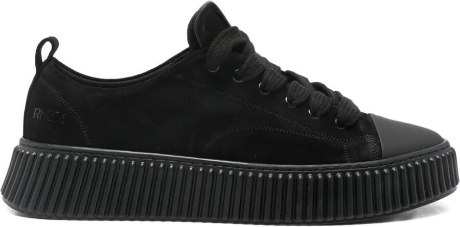 Rhun 2020 sneakers met uitlopende zool Zwart