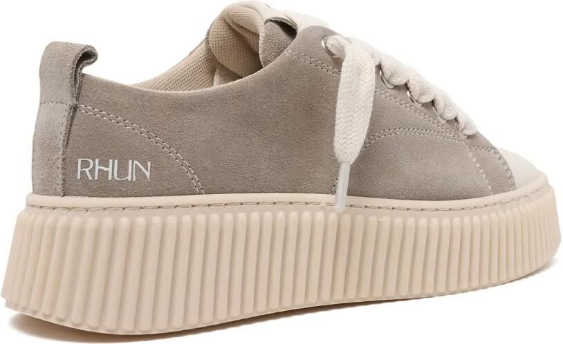 Rhun 2020 suede flatform sneakers Beige - Foto 4