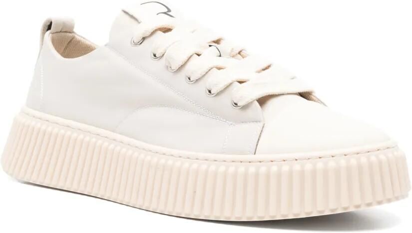 Rhun 2020 Treble sneakers met chunky zool Beige