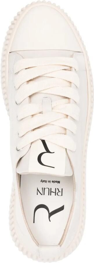 Rhun 2020 Treble sneakers met chunky zool Beige - Foto 3