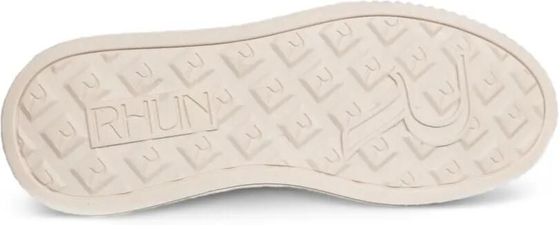 Rhun 2020 Treble suède sneakers met plateauzool Geel - Foto 4