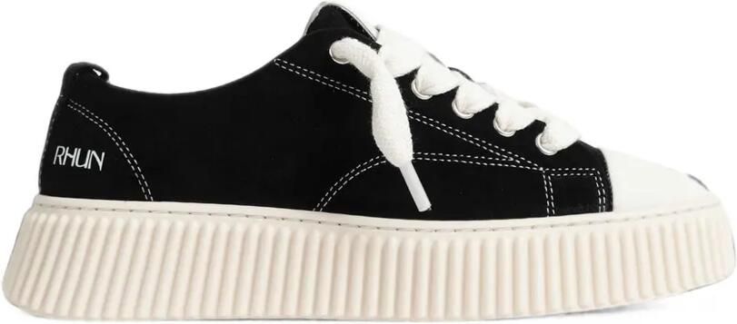 Rhun Sneakers met chunky zool Zwart