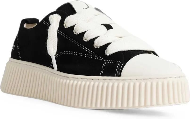 Rhun Sneakers met chunky zool Zwart - Foto 2