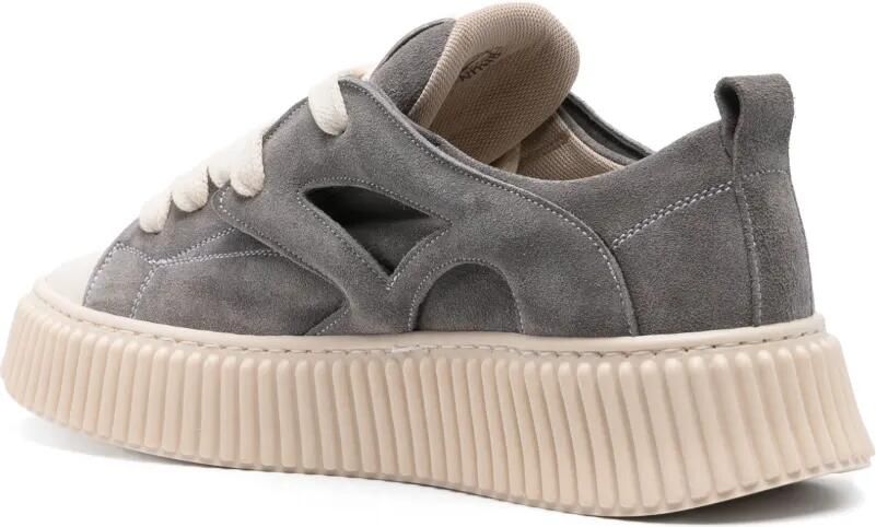 Rhun Sneakers met plateauzool Grijs - Foto 2