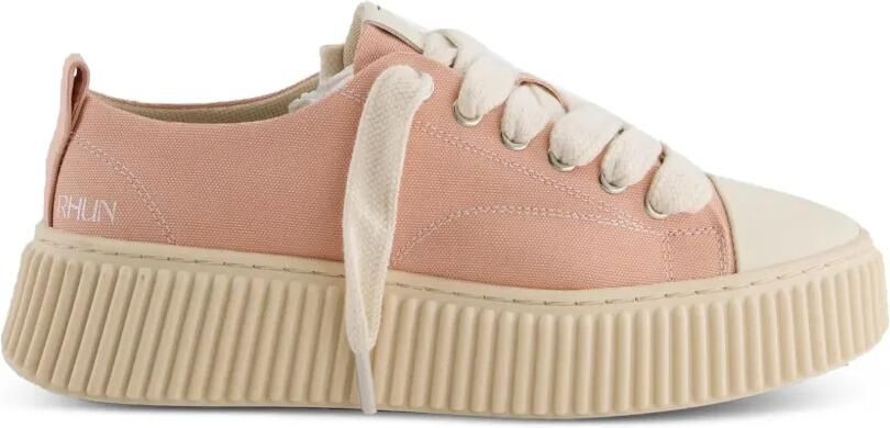 Rhun Treble 2020 canvas sneakers Roze