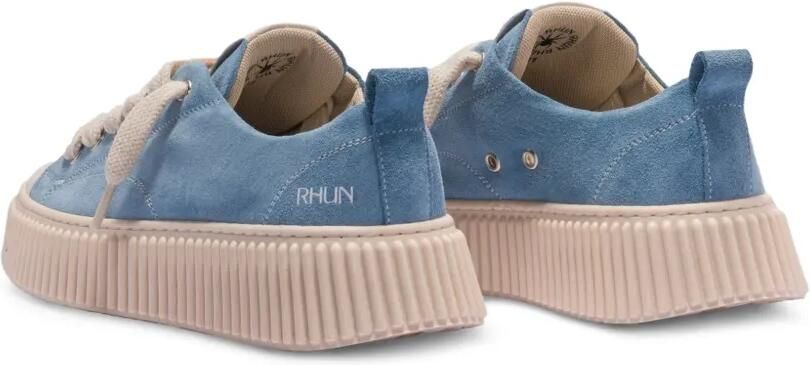 Rhun Treble 2020 suède low-top sneakers Blauw - Foto 2