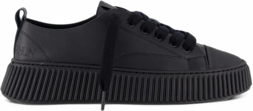 Rhun Treble sneakers met plateauzool Zwart