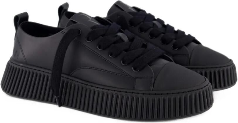 Rhun Treble sneakers met plateauzool Zwart - Foto 3