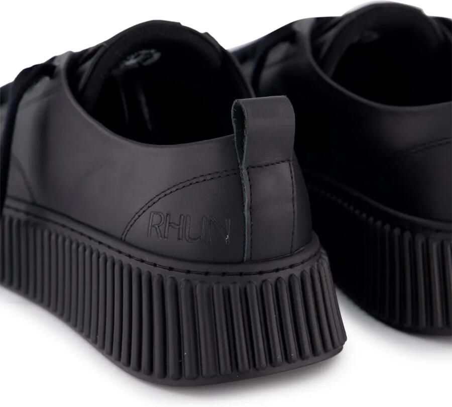 Rhun Treble sneakers met plateauzool Zwart - Foto 2