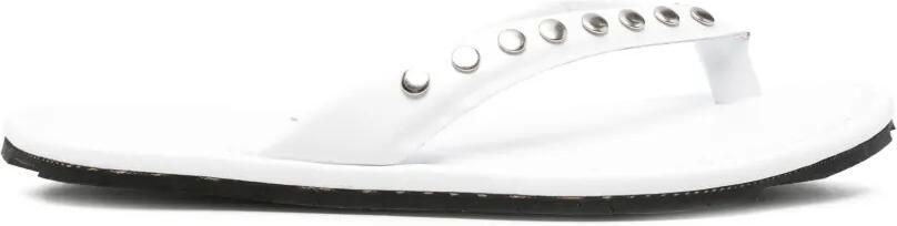RIA MENORCA Dali sandalen met studs en bandje Wit
