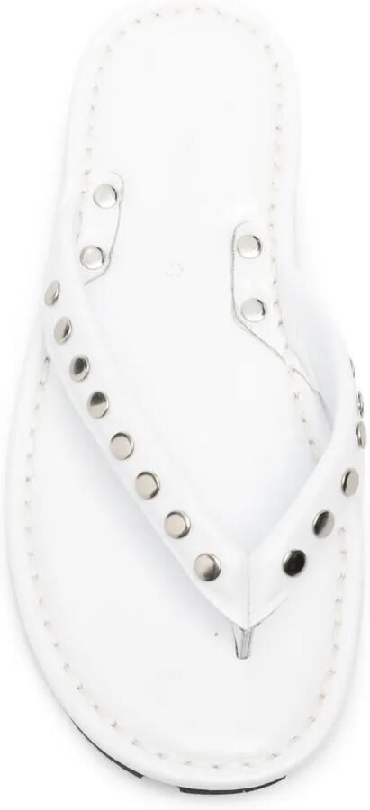 RIA MENORCA Dali sandalen met studs en bandje Wit - Foto 2