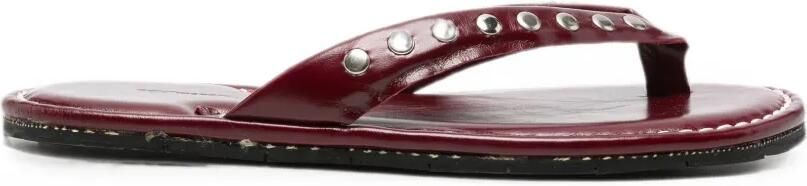 RIA MENORCA Dali sandalen verfraaid met studs Rood