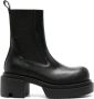 Rick Owens Beatle Bogun leren laarzen Zwart - Thumbnail 1