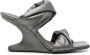 Rick Owens Cantilever 110 mm metallic muiltjes Zilver - Thumbnail 1