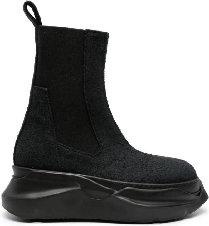 Rick Owens DRKSHDW Beatle laarzen met plateauzool Zwart