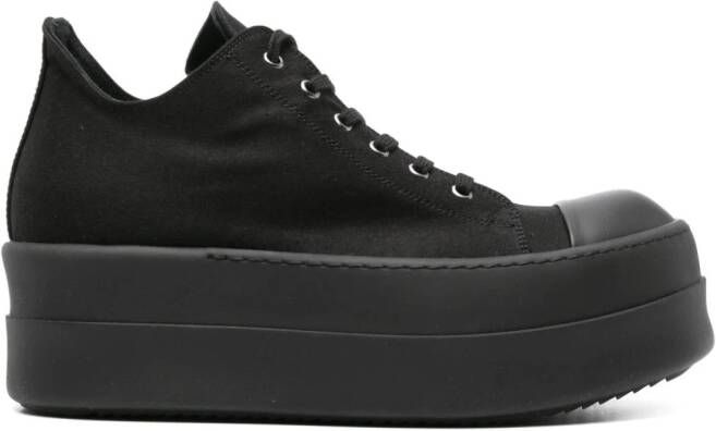 Rick Owens DRKSHDW Double Bumber sneakers met vlakken Zwart