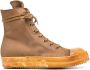 Rick Owens DRKSHDW High-top canvas sneakers Bruin - Thumbnail 1