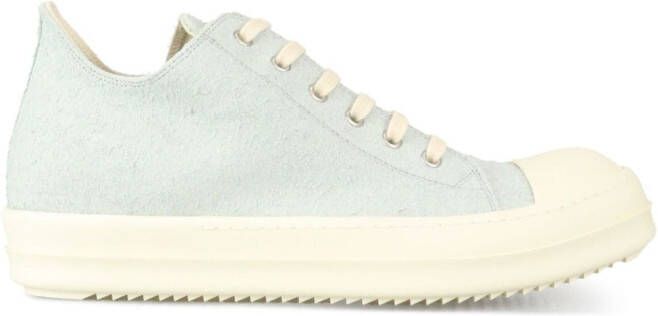 Rick Owens DRKSHDW lace-up canvas sneakers Blauw