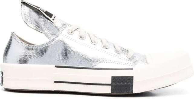 Converse x Rick Owens DRKSHDW TURBODRK Chuck 70 sneakers Zilver