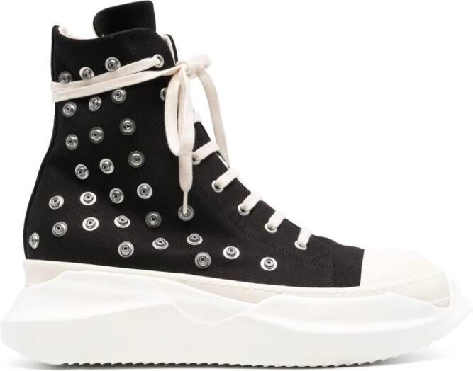 Rick Owens DRKSHDW Luxor Abstract high-top sneakers Zwart