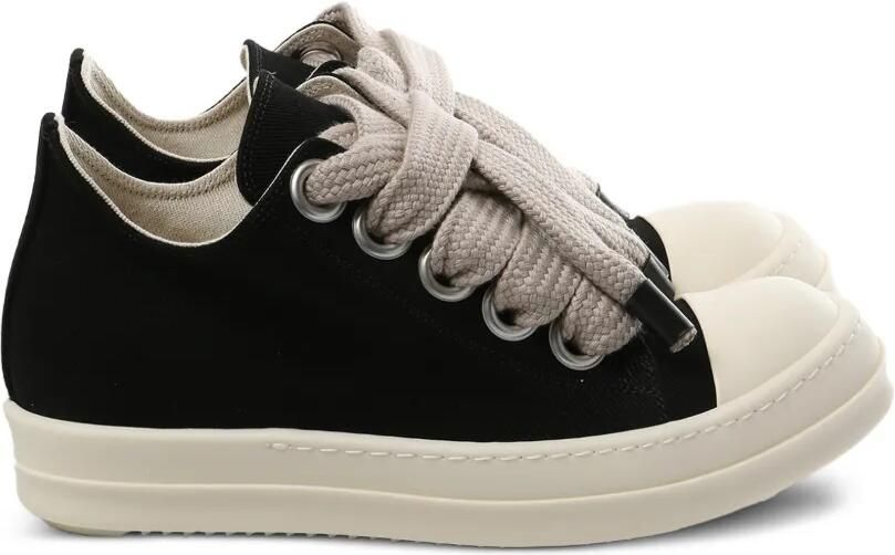 Rick Owens DRKSHDW Canvas sneakers met kapneus Zwart