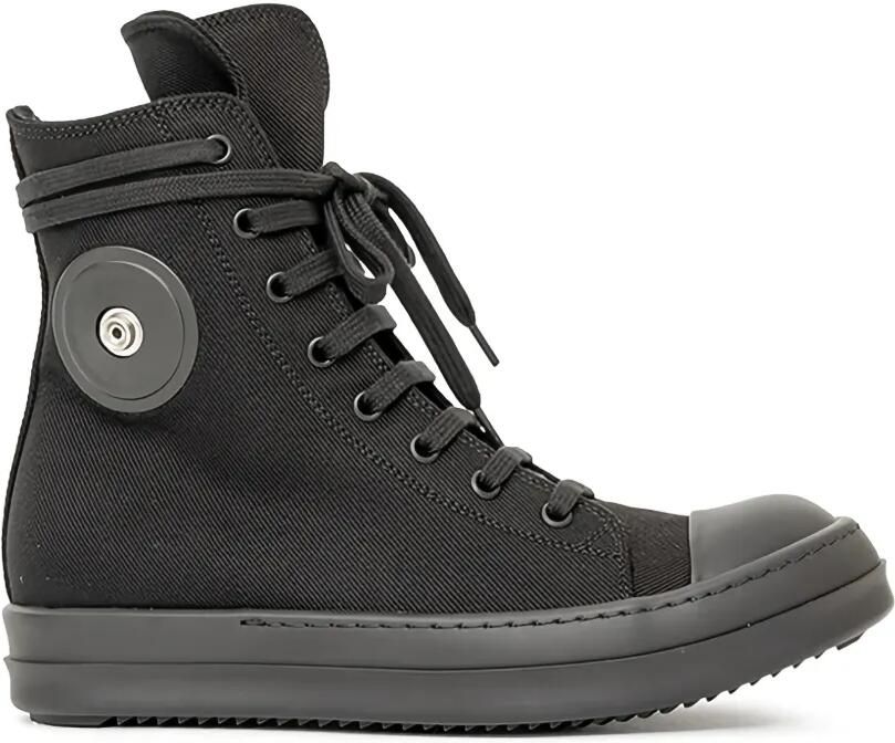 Rick Owens DRKSHDW Canvas sneakers Zwart