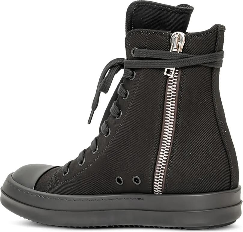 Rick Owens DRKSHDW Canvas sneakers Zwart - Foto 3