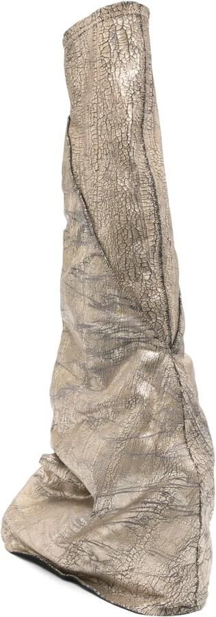 Rick Owens DRKSHDW Fetish laarzen Goud - Foto 4