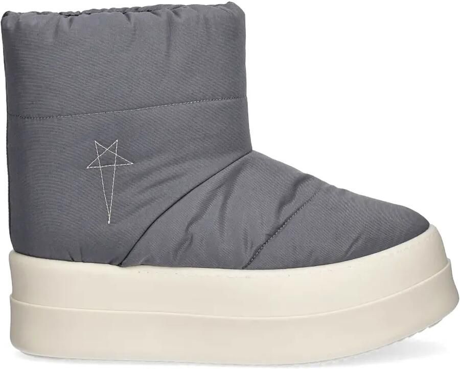 Rick Owens DRKSHDW Gewatteerde enkellaarzen Grijs