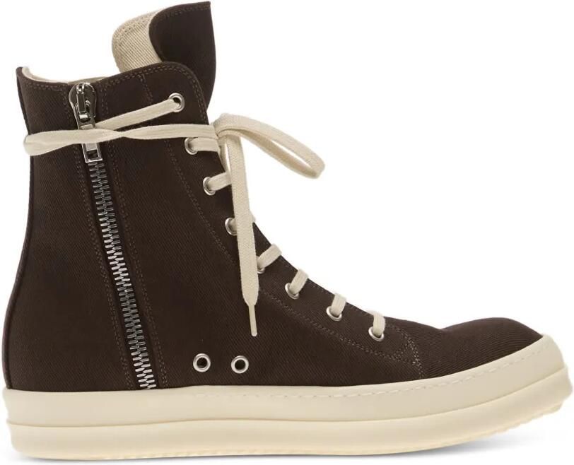 Rick Owens DRKSHDW High-top denim sneakers Bruin