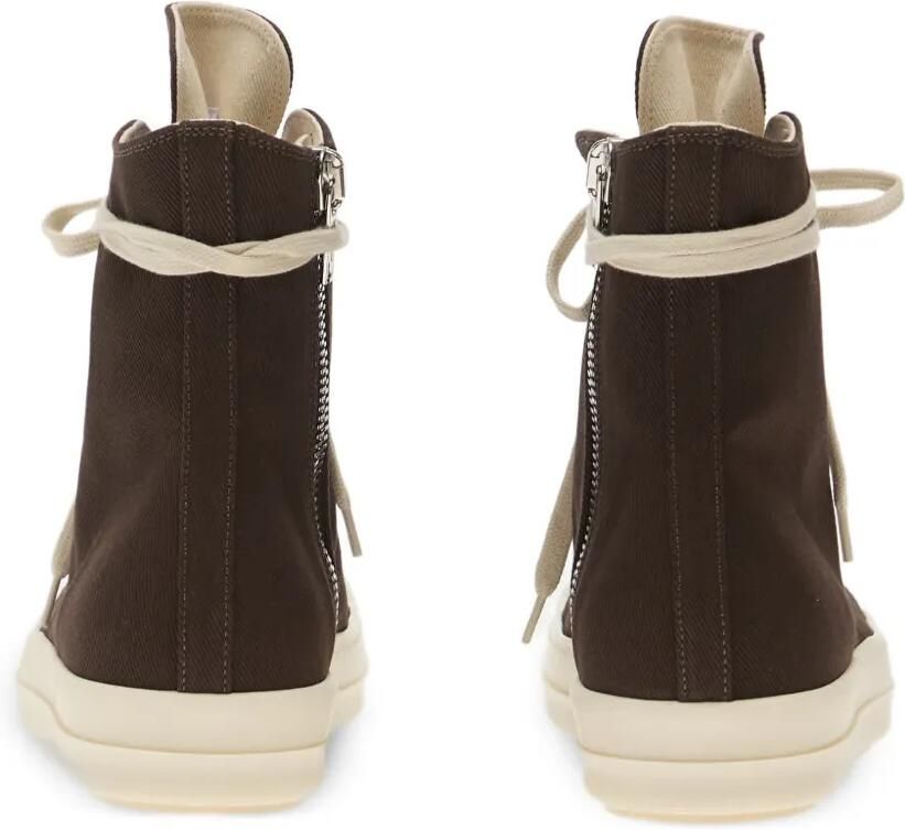 Rick Owens DRKSHDW High-top denim sneakers Bruin - Foto 2