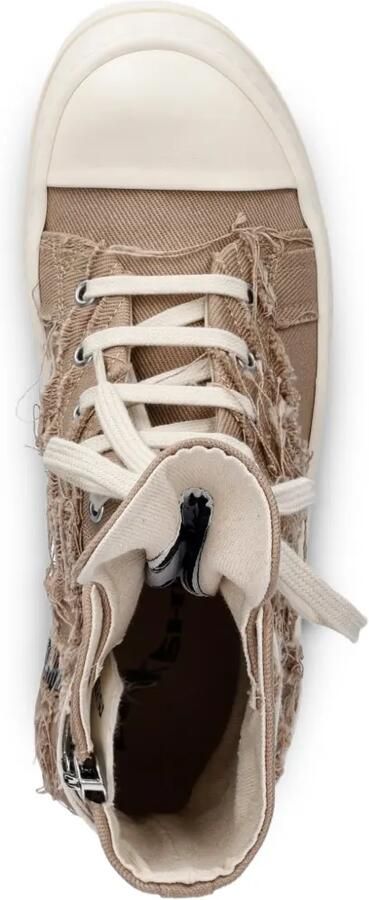 Rick Owens DRKSHDW High-top sneakers Beige - Foto 4