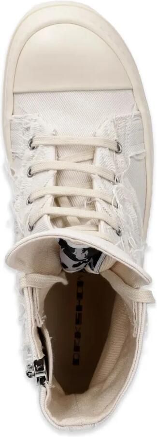 Rick Owens DRKSHDW High-top sneakers Wit - Foto 4