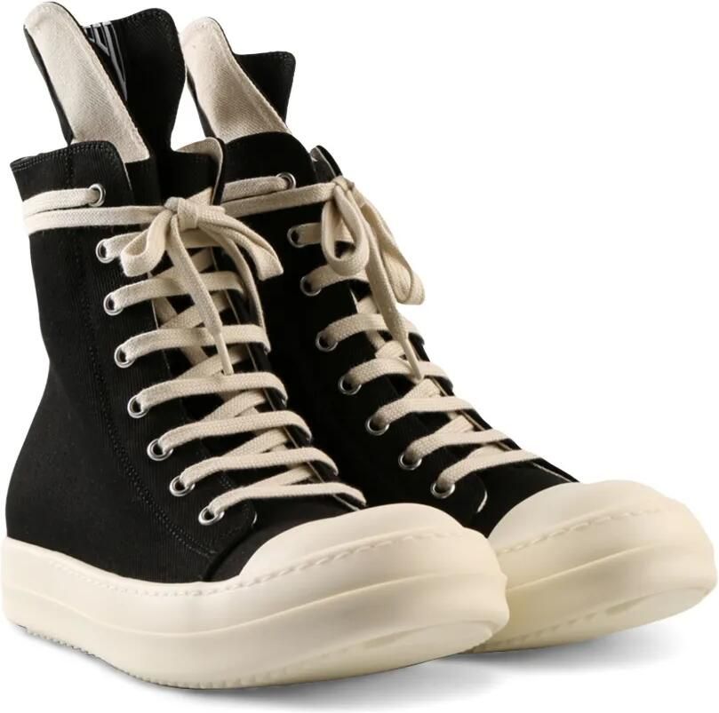 Rick Owens DRKSHDW Hollywood sneakers Zwart - Foto 3